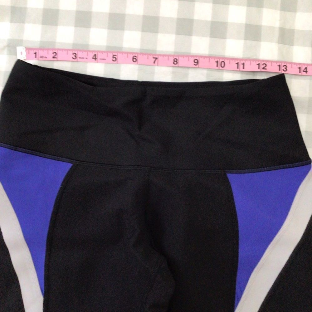 Pedal pusher retro sport pants leggings Karma yoga crop leggings capris black - Picture 8 of 15